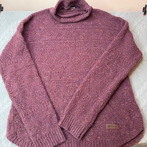 Sherpa Adventure Gear Yuden Pullover Sweater Women's Size S Cabincore Cowlneck